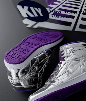 Air Kiy 'Metallic Silver Purple'