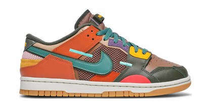 Nike Dunk Low 'Scrap' multi