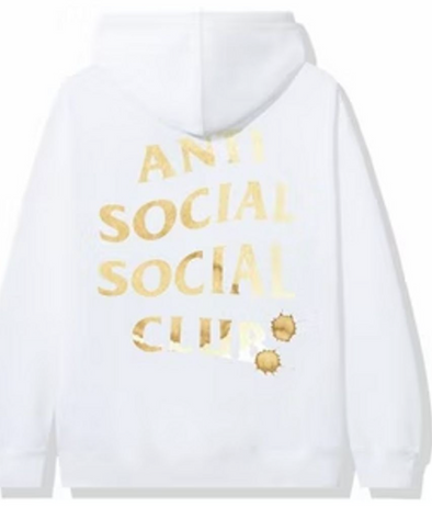 Anti Social Social Club Every Morning, Every Time Hoodie 'White'