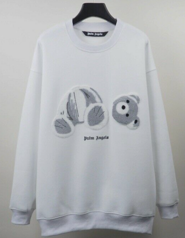 Palm Angels White Bear Sweatshirt