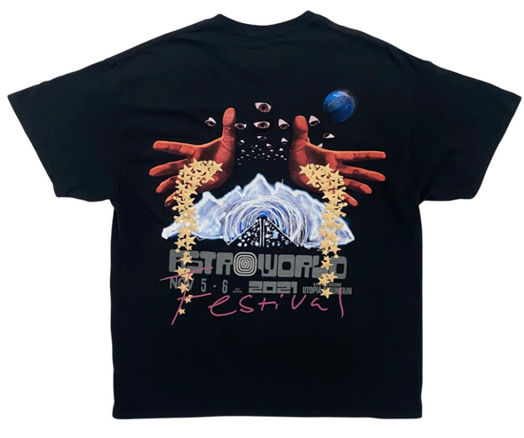 Cactus Jack Astroworld 'Goat' T-Shirt (Black)