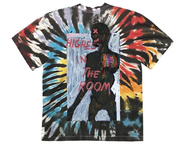 Cactus Jack 'Highest In the Room Tie-Dye' T-Shirt