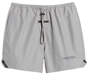 FOG Essentials Nylon Volley Shorts (Concrete)