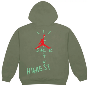 Cactus Jack x Air Jordan 'Highest' Hoodie (Green)