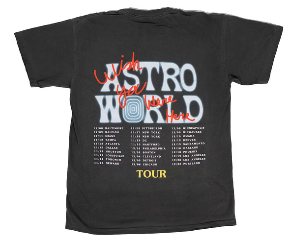 Cactus Jack Astroworld Horse Head T-Shirt