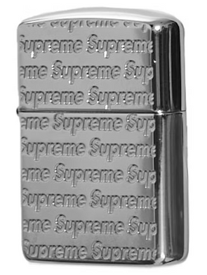 Supreme Repeat Engraved Zippo