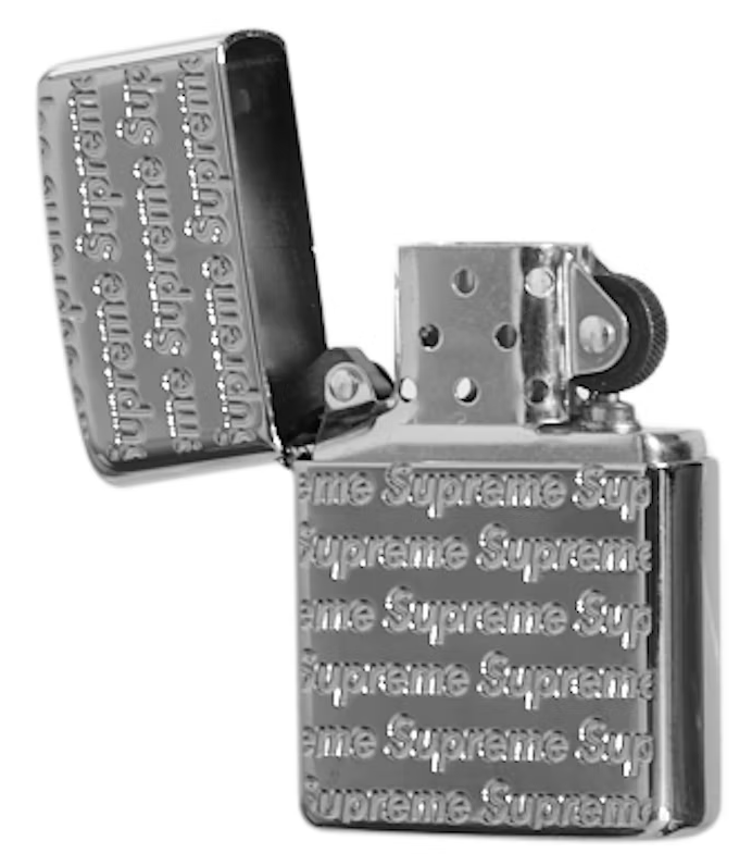 Supreme Repeat Engraved Zippo – GotEmKicks