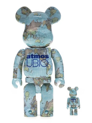 Be@rbrick x Ubiq x Atmos 400% & 100%