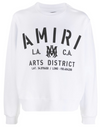 Amiri Stencil Logo Crewneck (White)