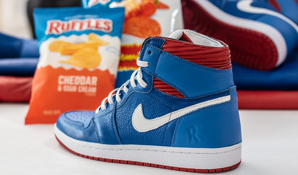 The Shoe Surgeon x Anthony Davis x Ruffles x Air Jordan 1 High ‘Chip Deal’