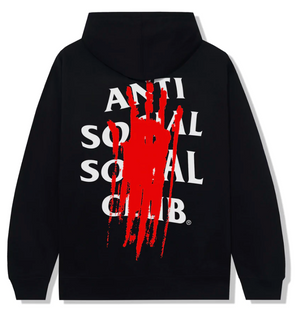 Anti Social 'Imprint' Hoodie (Black)