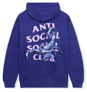 Anti Social 'Moodsting' Hoodie (Purple)