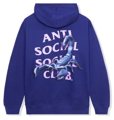 Anti Social 'Moodsting' Hoodie (Purple)