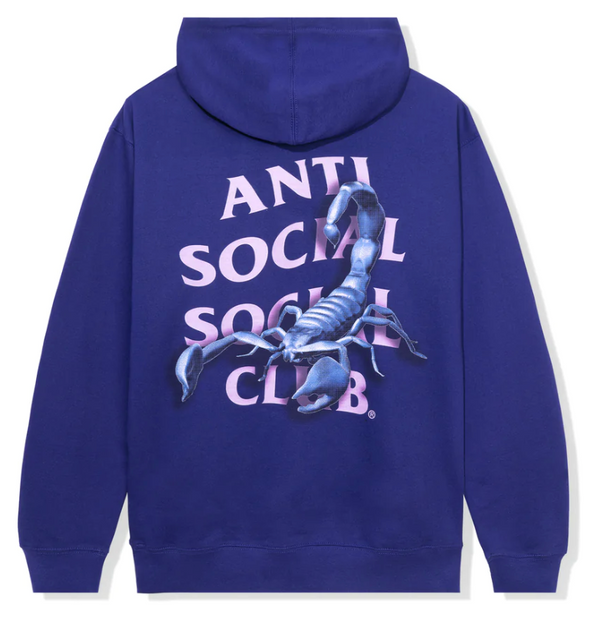 Anti Social 'Moodsting' Hoodie (Purple)