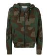 Off-White Diag Stencil Zip Up Hoodie Camo/Black "Impressionism"