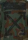 Off-White Diag Stencil Zip Up Hoodie Camo/Black "Impressionism"