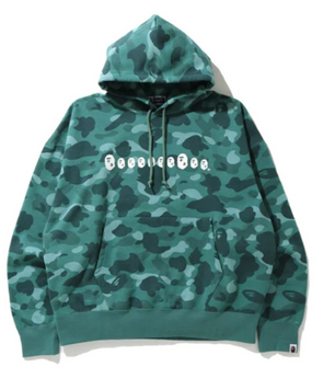 Bape Color Camo Pullover Hoodie (Green)