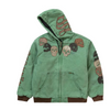 Supreme x The Great China Wall Hooded Work Jacket (Washed Green)