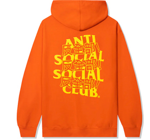 Anti Social Social Club Kaburosai Orange Hoodie