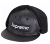 Supreme Leather Earflap Box Logo New Era