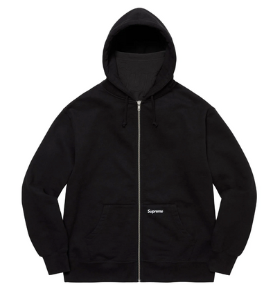 Supreme Double Hood Facemask Zip Up Sweatshirt (Black) – GotEmKicks