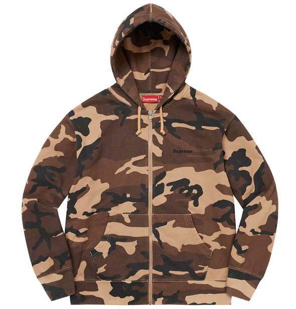 Supreme Lakshmi Zip Up Hooded Sweatshirt (Camo)