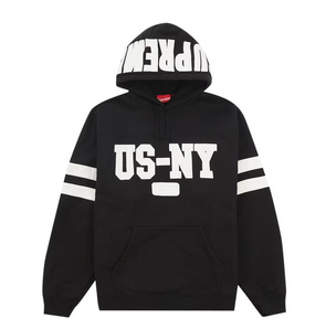 Supreme US-NY Hooded Sweatshirt Black