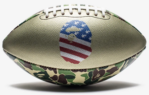 BAPE ABC Camo Football