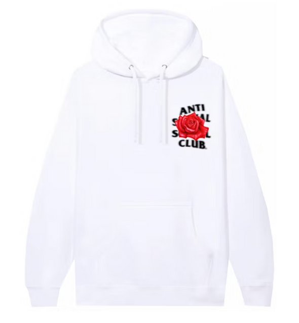 Anti Social Social Club 'Roses Are Red' Hoodie (White)