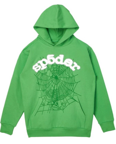 Sp5der Hoodie (Light Green)