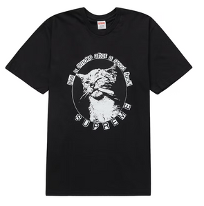 Supreme Smoke Tee Black