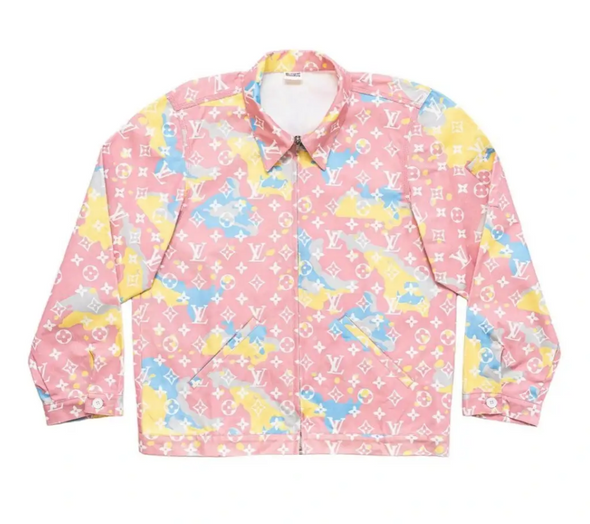 Bravest Studios x LV Camo Jacket Cotton Candy Pink