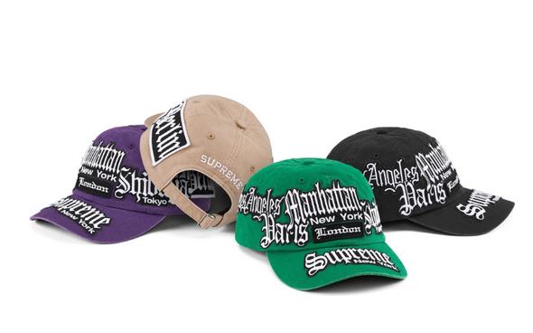 Supreme CITY PATCHES 6-PANEL