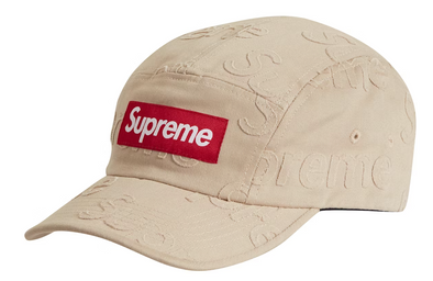 Supreme Tan LASERED TWILL CAMP CAP