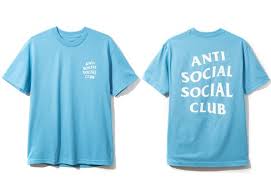 Anti Social (Blue Assorted) T-Shirts